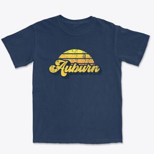 Auburn West Virginia Sublime Sunset Premium Heavyweight T-shirt