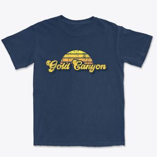 Gold Canyon Arizona Sublime Sunset Premium Heavyweight T-shirt