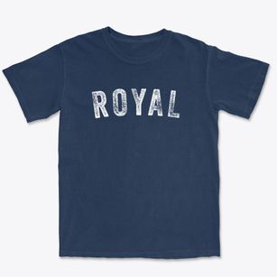 Royal Illinois Timeless Retro Premium Heavyweight T-shirt