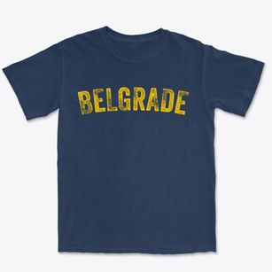 Belgrade Montana Timeless Retro Premium Heavyweight T-shirt
