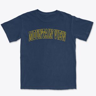Mountain View Missouri Trendy Block Premium Heavyweight T-shirt