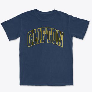 Clifton Kansas Trendy Block Premium Heavyweight T-shirt