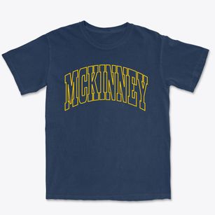 Mckinney Kentucky Trendy Block Premium Heavyweight T-shirt