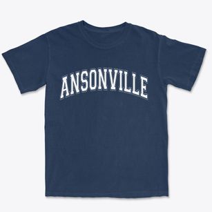 Ansonville North Carolina Varsity Premium Heavyweight T-shirt