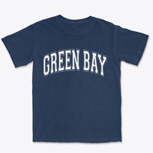 Green Bay Wisconsin Varsity Premium Heavyweight T-shirt