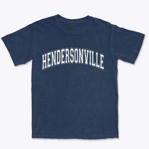 Hendersonville North Carolina Varsity Premium Heavyweight T-shirt
