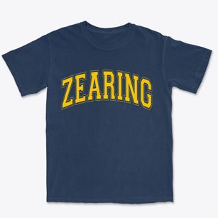 Zearing Iowa Varsity Premium Heavyweight T-shirt