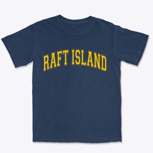 Raft Island Washington Varsity Premium Heavyweight T-shirt