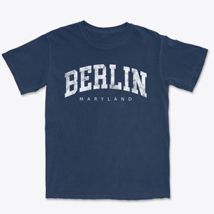 Berlin Maryland Urban Vibe Premium Heavyweight T-shirt