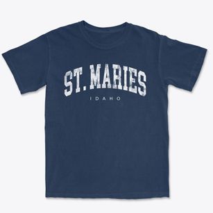 St. Maries Idaho Urban Vibe Premium Heavyweight T-shirt