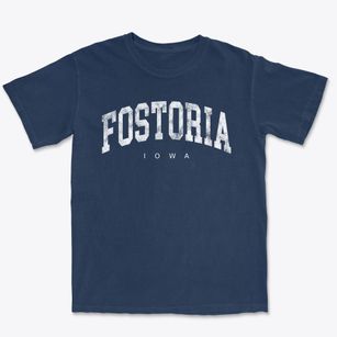 Fostoria Iowa Urban Vibe Premium Heavyweight T-shirt