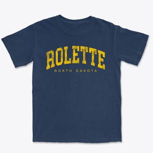 Rolette North Dakota Urban Vibe Premium Heavyweight T-shirt