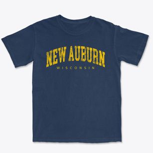 New Auburn Wisconsin Urban Vibe Premium Heavyweight T-shirt