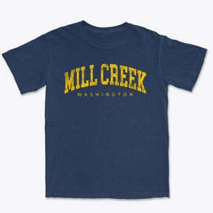 Mill Creek Washington Urban Vibe Premium Heavyweight T-shirt