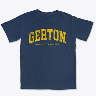 Gerton North Carolina Urban Vibe Premium Heavyweight T-shirt