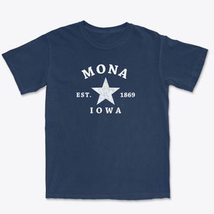Mona Iowa Star Premium Heavyweight T-shirt