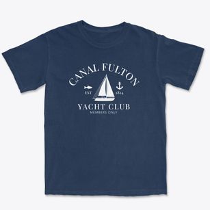 Canal Fulton Ohio Yacht Club Premium Heavyweight T-shirt