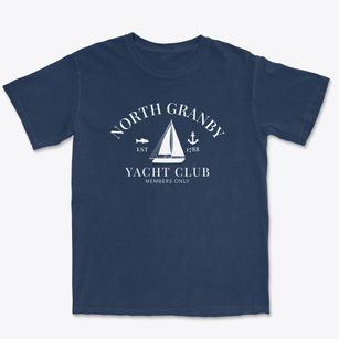 North Granby Connecticut Yacht Club Premium Heavyweight T-shirt