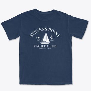 Stevens Point Wisconsin Yacht Club Premium Heavyweight T-shirt
