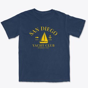 San Diego California Yacht Club Premium Heavyweight T-shirt