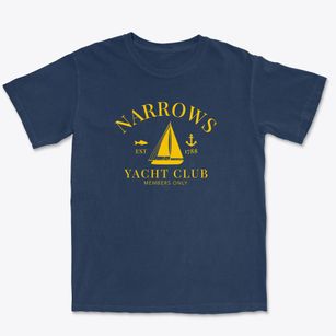 Narrows Virginia Yacht Club Premium Heavyweight T-shirt