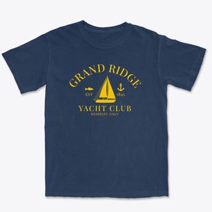 Grand Ridge Florida Yacht Club Premium Heavyweight T-shirt