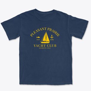 Pleasant Prairie Wisconsin Yacht Club Premium Heavyweight T-shirt