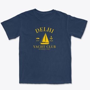 Delhi Iowa Yacht Club Premium Heavyweight T-shirt