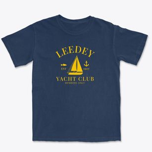 Leedey Oklahoma Yacht Club Premium Heavyweight T-shirt