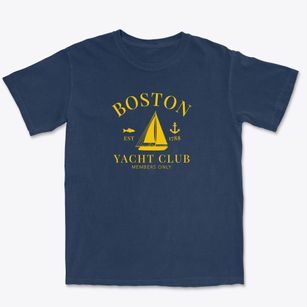 Boston Virginia Yacht Club Premium Heavyweight T-shirt