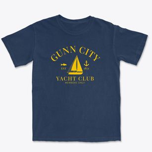 Gunn City Missouri Yacht Club Premium Heavyweight T-shirt