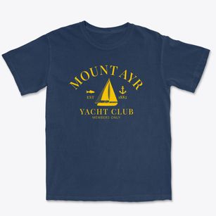 Mount Ayr Indiana Yacht Club Premium Heavyweight T-shirt