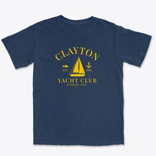 Clayton Idaho Yacht Club Premium Heavyweight T-shirt