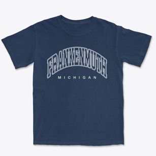 Frankenmuth Michigan Inline Premium Heavyweight T-shirt