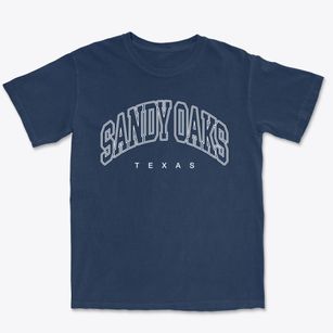 Sandy Oaks Texas Inline Premium Heavyweight T-shirt
