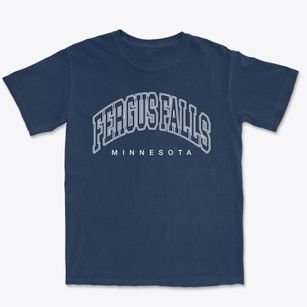 Fergus Falls Minnesota Inline Premium Heavyweight T-shirt