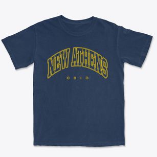 New Athens Ohio Inline Premium Heavyweight T-shirt