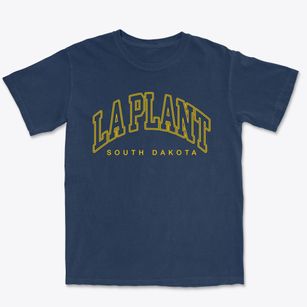 La Plant South Dakota Inline Premium Heavyweight T-shirt