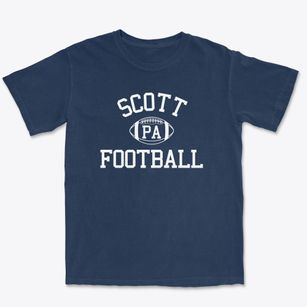 Scott Pennsylvania Football Premium Heavyweight T-shirt
