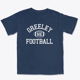 Greeley Nebraska Football Premium Heavyweight T-shirt