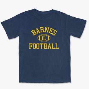 Barnes Illinois Football Premium Heavyweight T-shirt