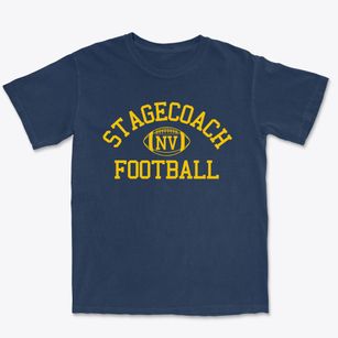 Stagecoach Nevada Football Premium Heavyweight T-shirt