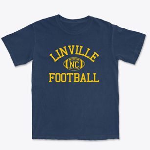 Linville North Carolina Football Premium Heavyweight T-shirt