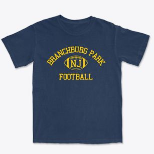 Branchburg Park New Jersey Football Premium Heavyweight T-shirt
