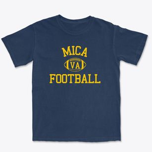 Mica Virginia Football Premium Heavyweight T-shirt