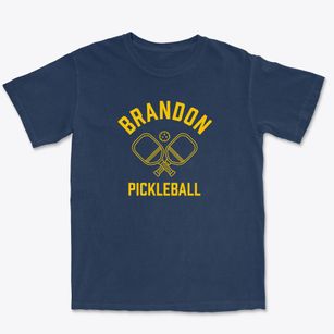 Brandon Missouri Pickleball Premium Heavyweight T-shirt