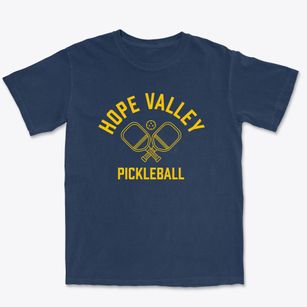 Hope Valley Rhode Island Pickleball Premium Heavyweight T-shirt