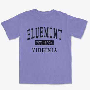 Bluemont Virginia Classic Established Premium Heavyweight T-shirt