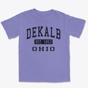 Dekalb Ohio Classic Established Premium Heavyweight T-shirt