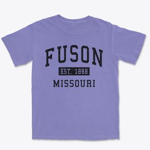 Fuson Missouri Classic Established Premium Heavyweight T-shirt